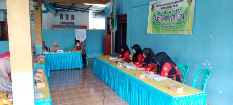 Dokumentasi Rapat Anggota Tahunan Koperasi Wanita Sekar Arum