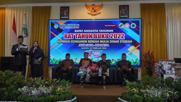 Rapat Tahunan Koperasi Konsumen Berkah Mulia Dinar Syariah Jawa Timur Tahun Buku 2022 Berlangsung Sukses