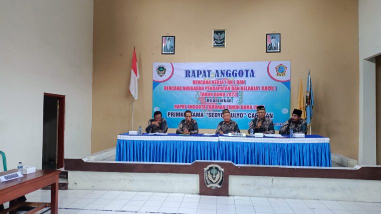 Koperasi Primkoptama SEDYA MULYO Caruban Sukses Gelar Rapat Anggota dan Bahas RK/RAPB Tahun 2023