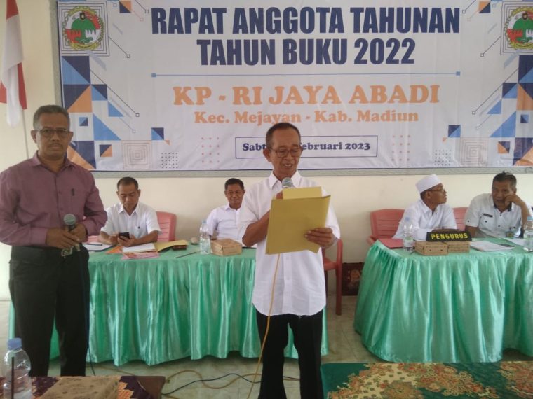 KPRI Jaya Abadi Sukses Gelar Rapat Anggota Tahunan Tahun Buku 2022