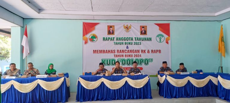KUD Dolopo Gelar Sukses Rapat Anggota Tahunan 2024: Merencanakan Pembangunan Ruko dan Melangkah Maju dengan Inovasi Layanan