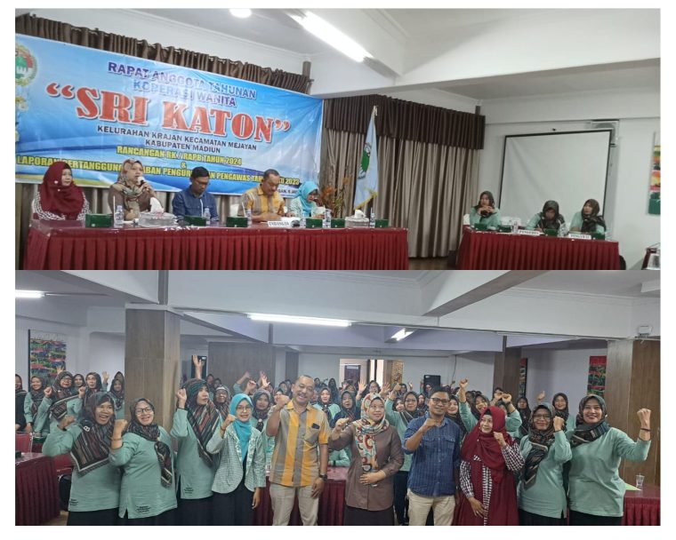 RAT Tahun Buku 2023: Kopwan Sri Katon Krajan Mejayan Raih Sukses, Dekopinda Madiun Apresiasi Kesolidan dan Pengembangan Aset